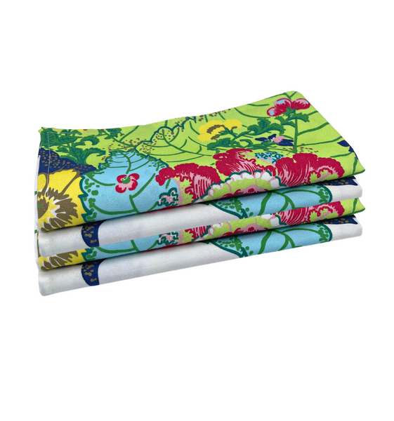 Tobacco Leaf Vintage Inspired Print Napkins (set of 2)