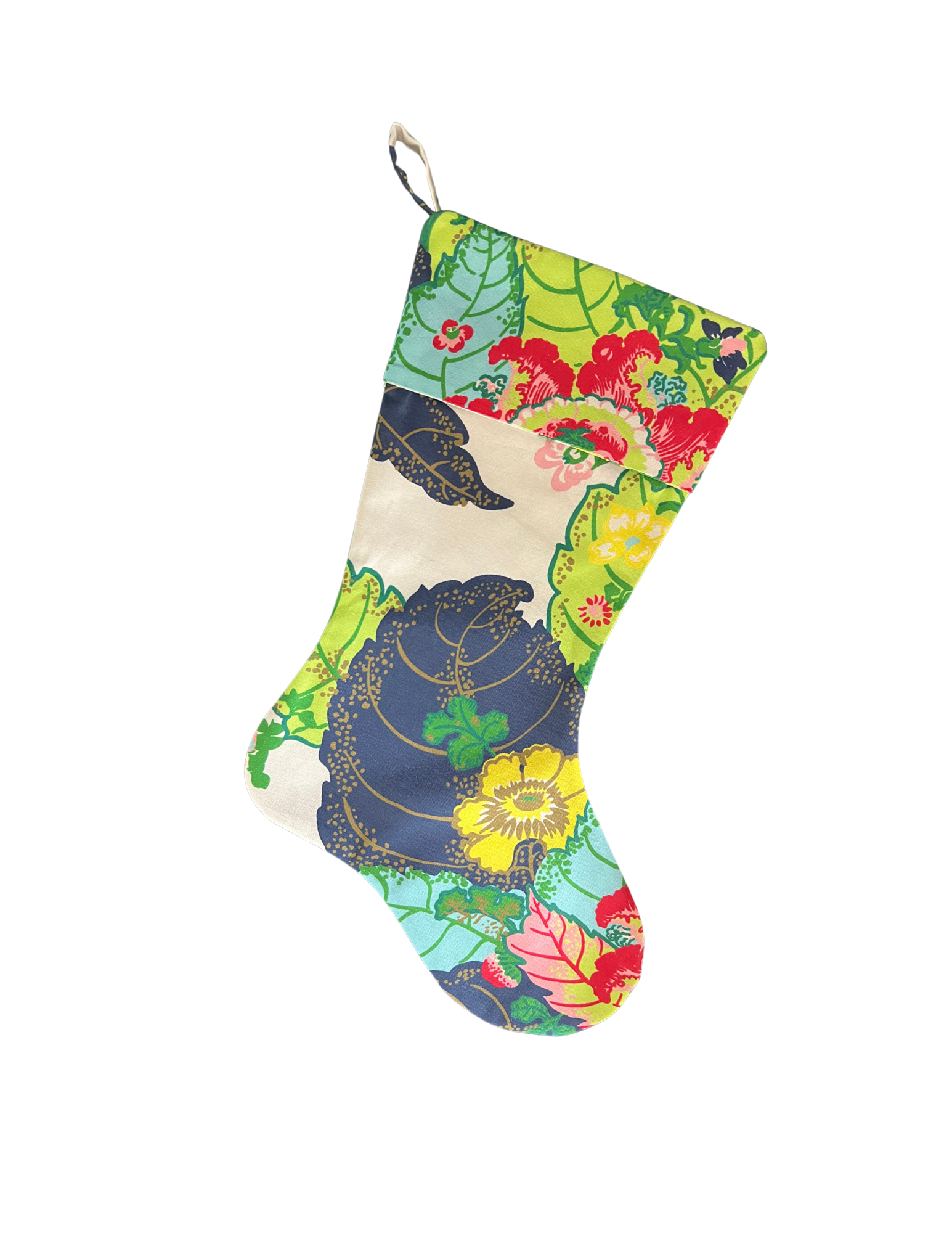 Tobacco Leaf Christmas Stocking