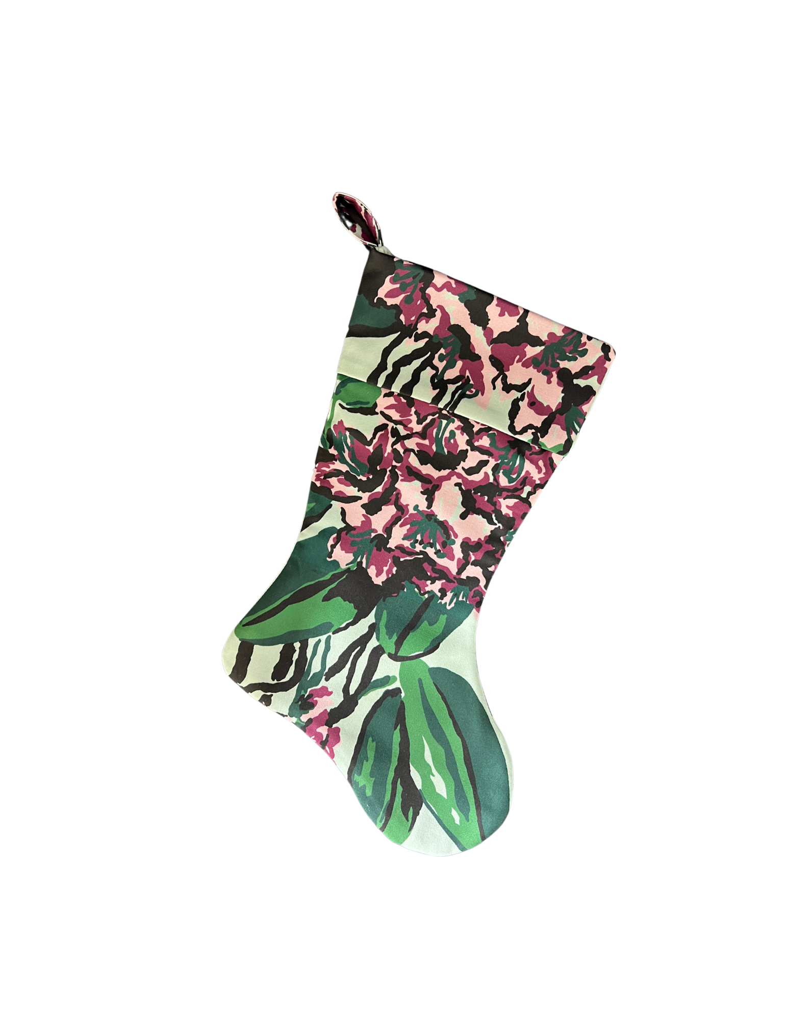 Rhododendron Christmas Stocking