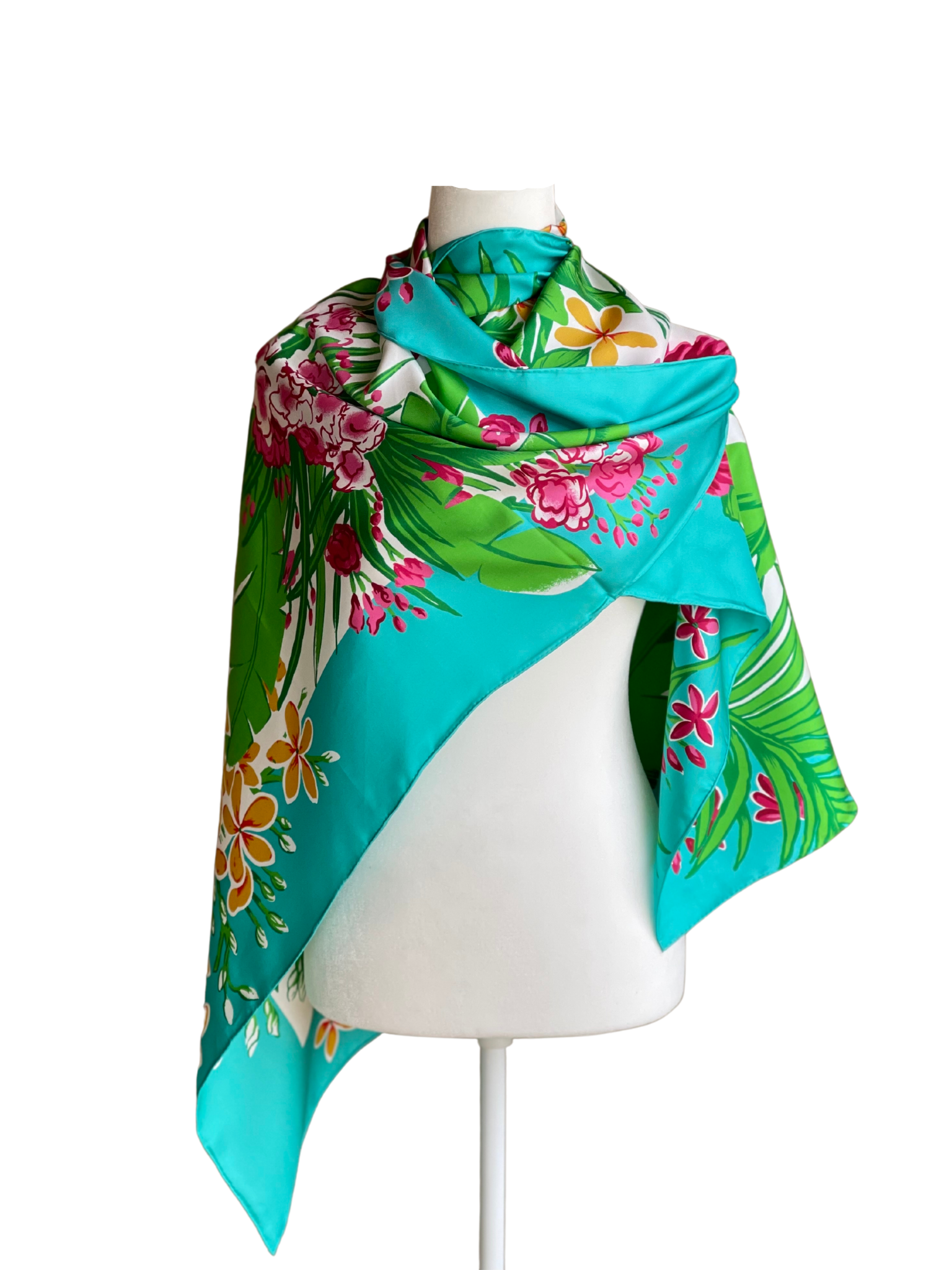Scarf designs - silk, cashmere embroidered scarves in The Grand